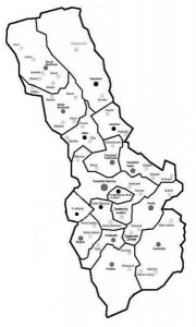 Mapa dekanátu